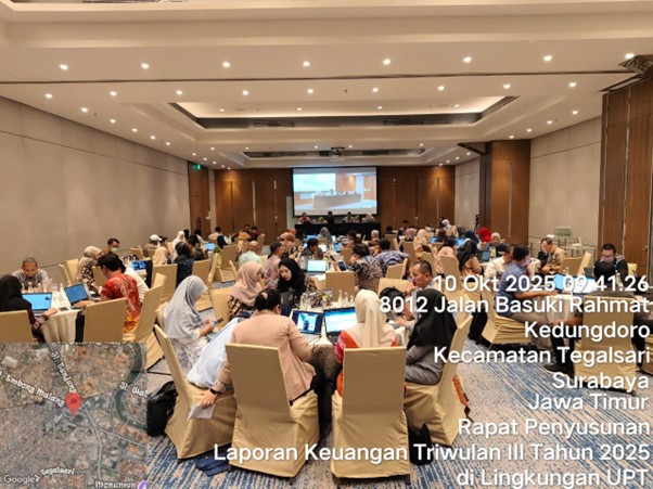 Kegiatan Pembahasan Pagu Minus Belanja Pegawai Tahun Anggaran 2025 di Surabaya 