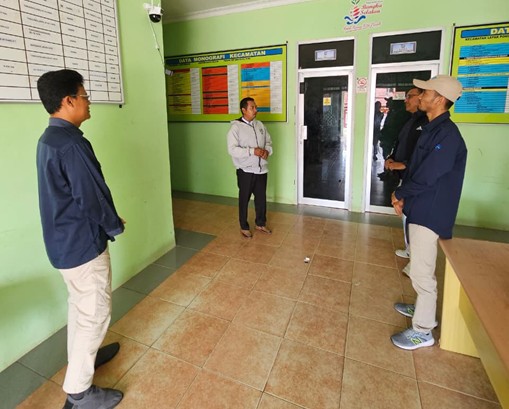 Pemantauan Frekuensi Radio dan Standar Pos dan Informatika di Kab. Bangka Selatan 