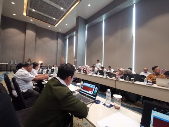 Rapat Monitoring dan Evaluasi Penggunaan Cash Management System (CMS) Bank BNI, Bank BRI dan Bank BSI pada Unit Pelaksana Teknis (UPT) di Lingkungan D