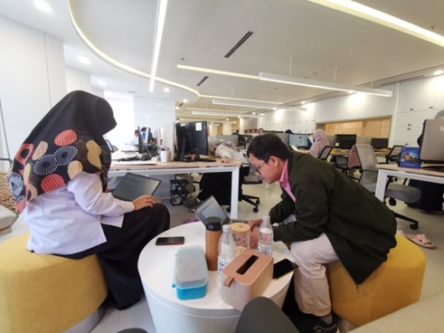 Koordinasi Terkait Pembahasan Penggunaan CMS, Pembahasan Penutupan Rekening Lama dan Pembahasan Penutupan Kartu Kredit Pemerintah (KKP) Satker Lama da